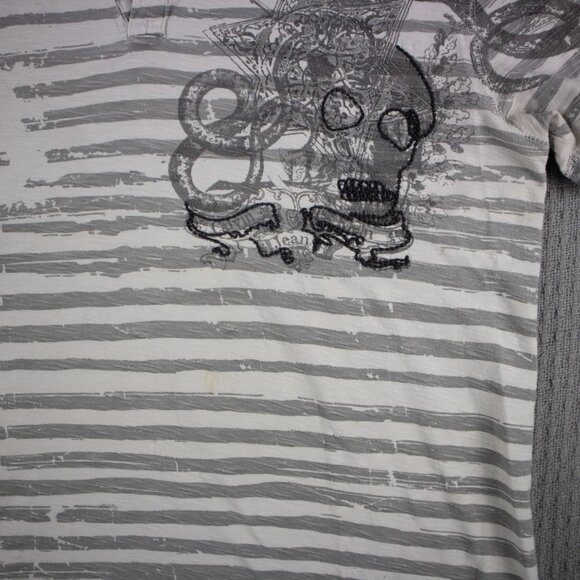 Calvin Klein Jeans Skull Rugged Button Up Shirt Mens L - Picture 5 of 8